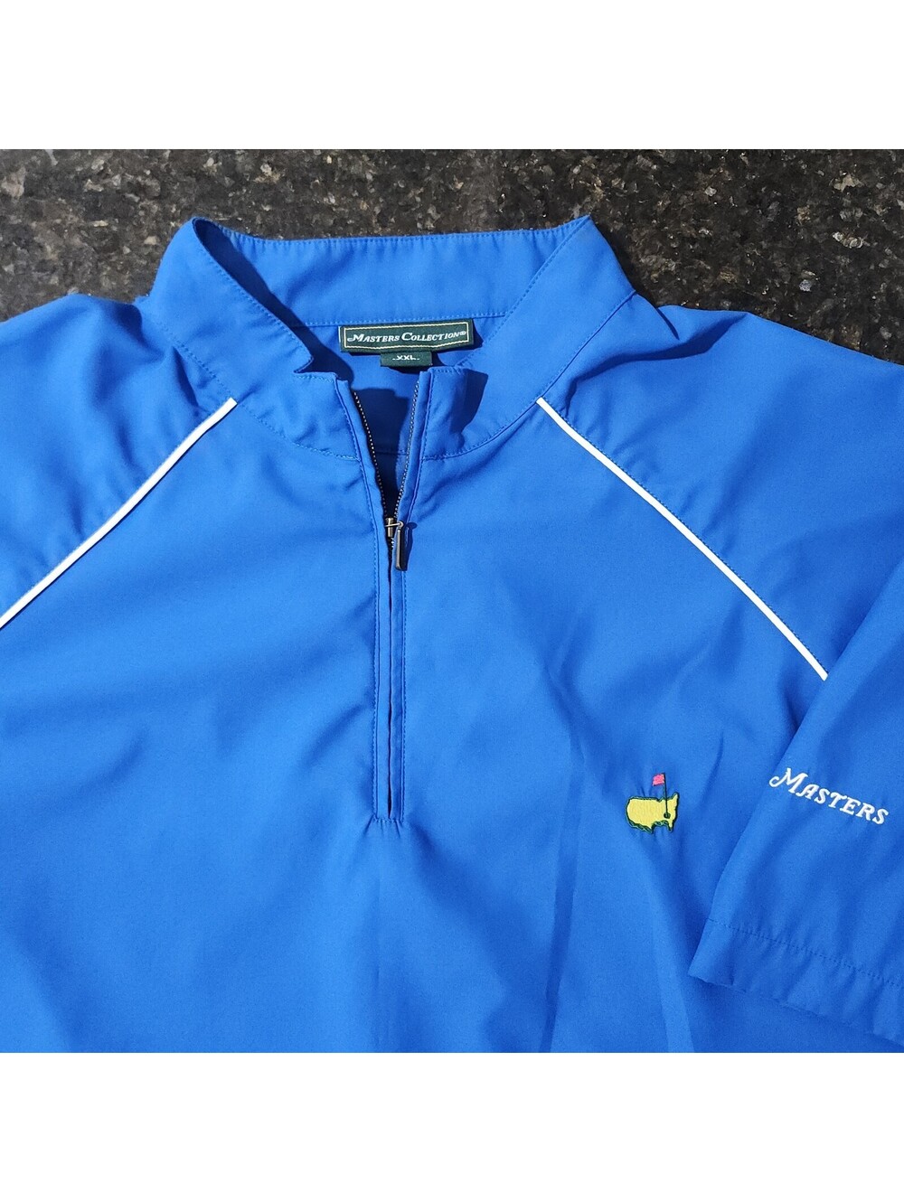 Masters Collection 1/4 Zip Windbreaker Performance Pullover Augusta Golf XXL